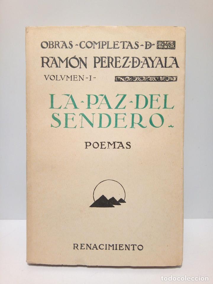 Libros: PEREZ DE AYALA, Ram&oacute;n - La paz del sendero (Poemas) - Foto 1