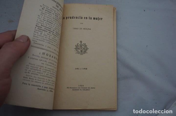 Libros: 0/ LA PRUDENCIA EN LA MUJER - TIRSO DE MOLINA 1924 - Foto 3