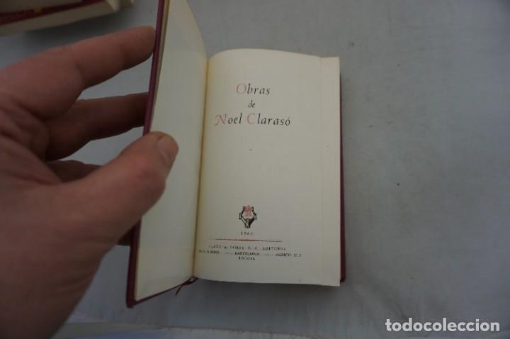 Libros: 2B/ OBRAS DE NOEL CLARASO / PLAZA JANES 1966 - Foto 4