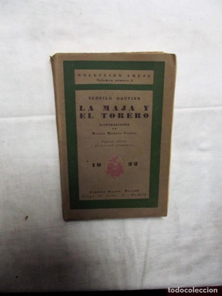 Libros: LA MAJA Y EL TORERO DE TEOFILO GAUTIER - Foto 1