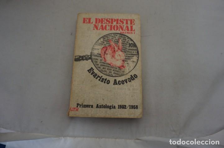 Libros: AR1112A/ EL DESPISTE NACIONAL VOL. I - EVARISTO ACEVEDO / E.M.E.S.A EDITOR - Foto 1