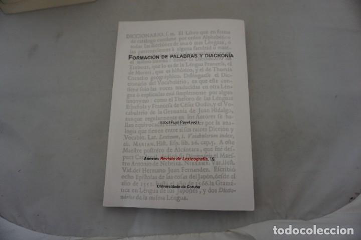 Libros: AR13DE/ FORMACION DE PALABRAS Y DIACRONIA - ISABEL PUJOL PAYET