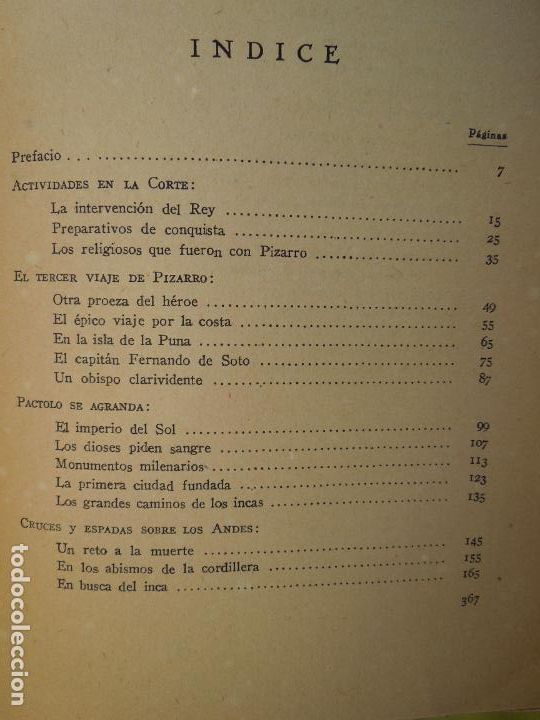 Libros: EN LAS TIERRAS DE ORO DEL IMPERIO DEL SOL - CRISTOBAL REAL - EDITORA NACIONAL 1945. - Foto 4