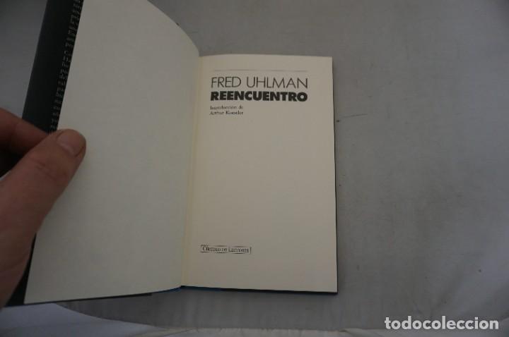 Libros: AR1/ REENCUETRO - FRED UHLMAN / CIRCULO DE LECTORES - Foto 3
