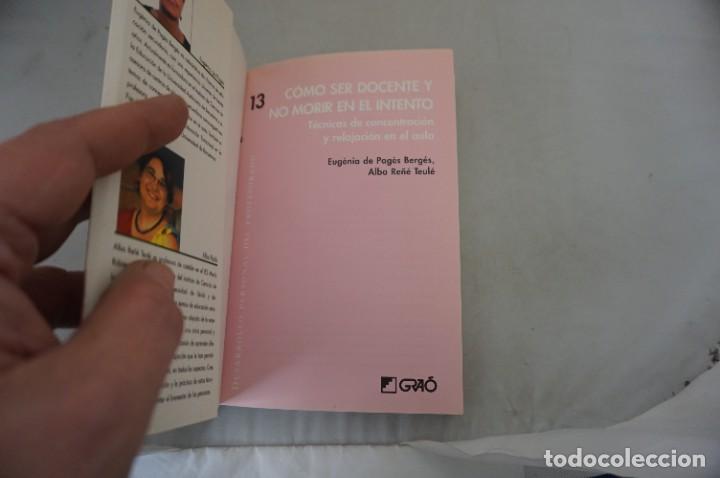 Libros: AR1/ COMO SER DOCENTE Y NO MORIR EN EL INTENTO - EUGENIA DE PAGES BERGES / GRAO - Foto 3
