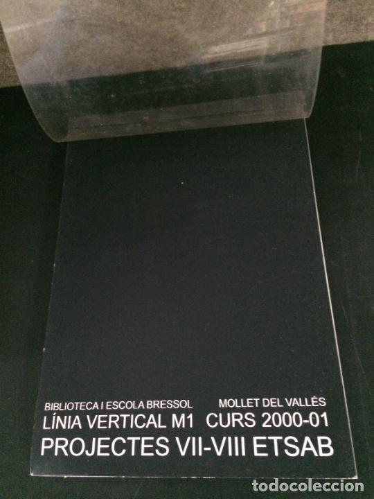 Libri di seconda mano: LINIA VERTICAL M1 CURS 2000- 01. PROJECTES VII-VIII ETSAB. MOISES GALLEGO OLMOS. ARQUITECTURA. MOLLE
