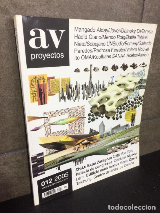 Libros: AV PROYECTOS 012 2005. ARQUITECTURA VIVA. - Foto 1