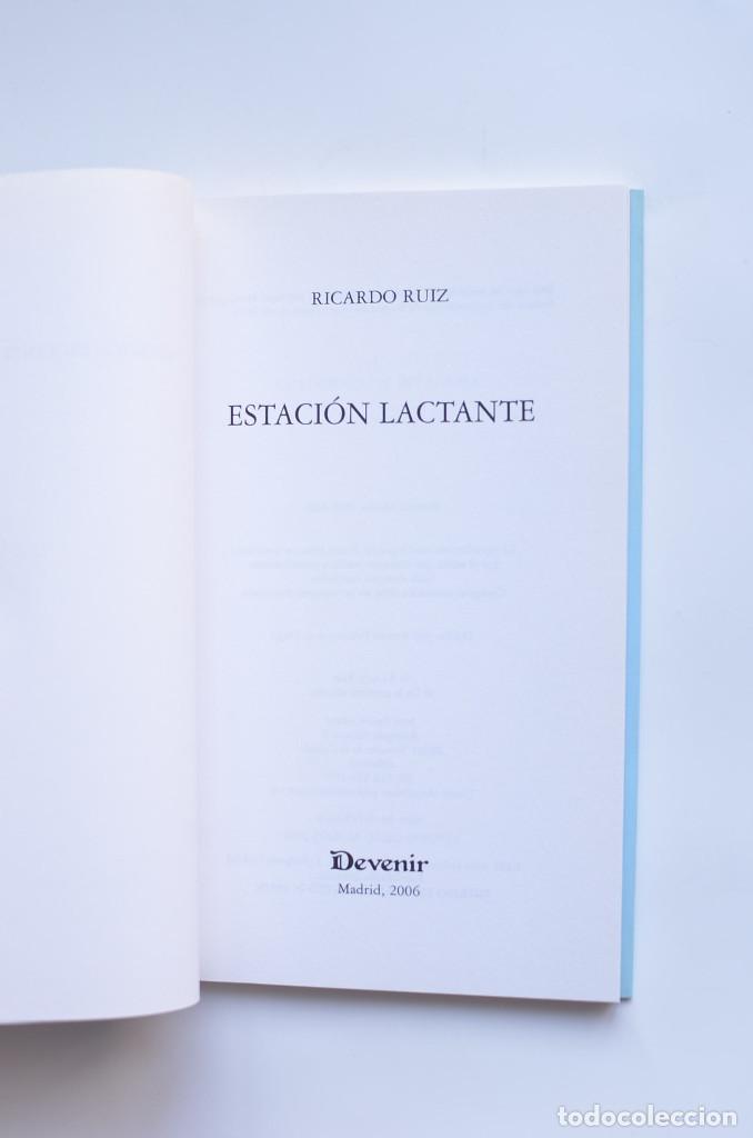 Libros: Estaci&oacute;n lactante - RUIZ, Ricardo - Foto 2