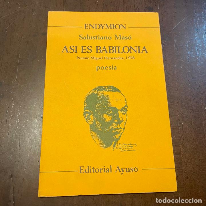 Libros: As&iacute; es Babilonia - Salustiano Mas&oacute; - Foto 1