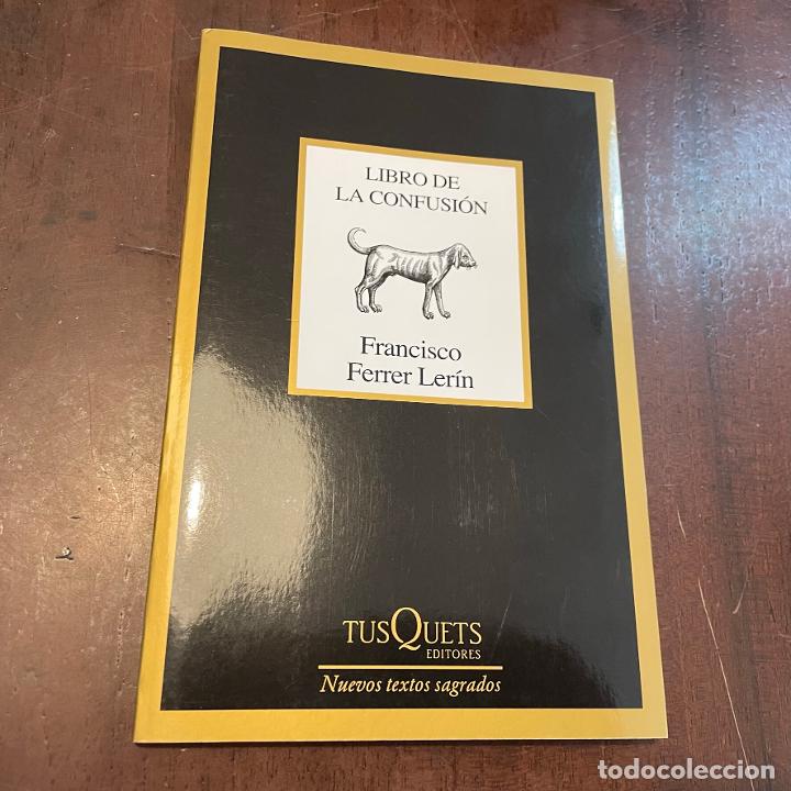 Libros: Libro de la confusi&oacute;n - Francisco Ferrer Ler&iacute;n - Foto 1