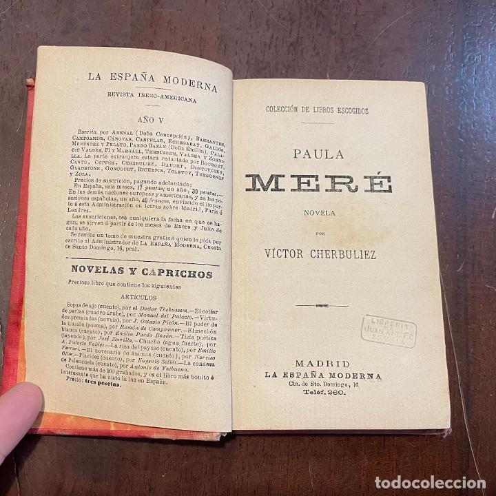 Libros: Paula Mer&eacute; - V&iacute;ctor Cherbuliez - Foto 1