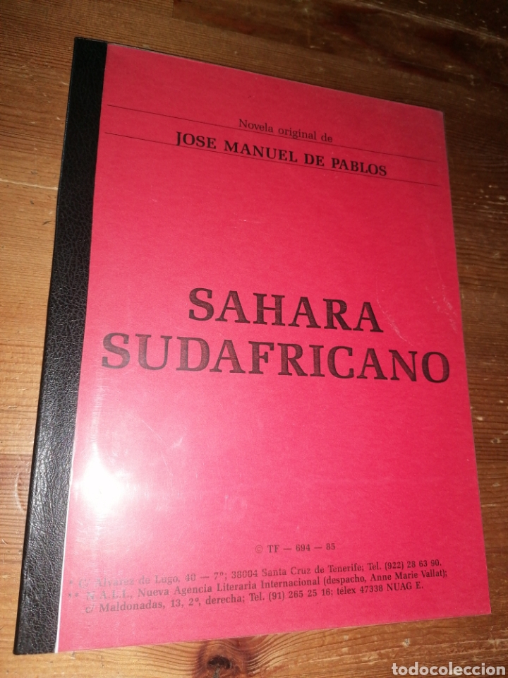 Libros: S&Aacute;HARA SUDAFRICANO - Jose Manuel De Pablos - Original sin editar - Foto 1