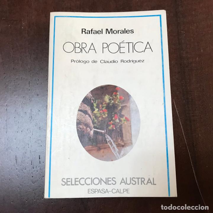 Libros: Obra po&eacute;tica - Rafael Morales - Foto 1