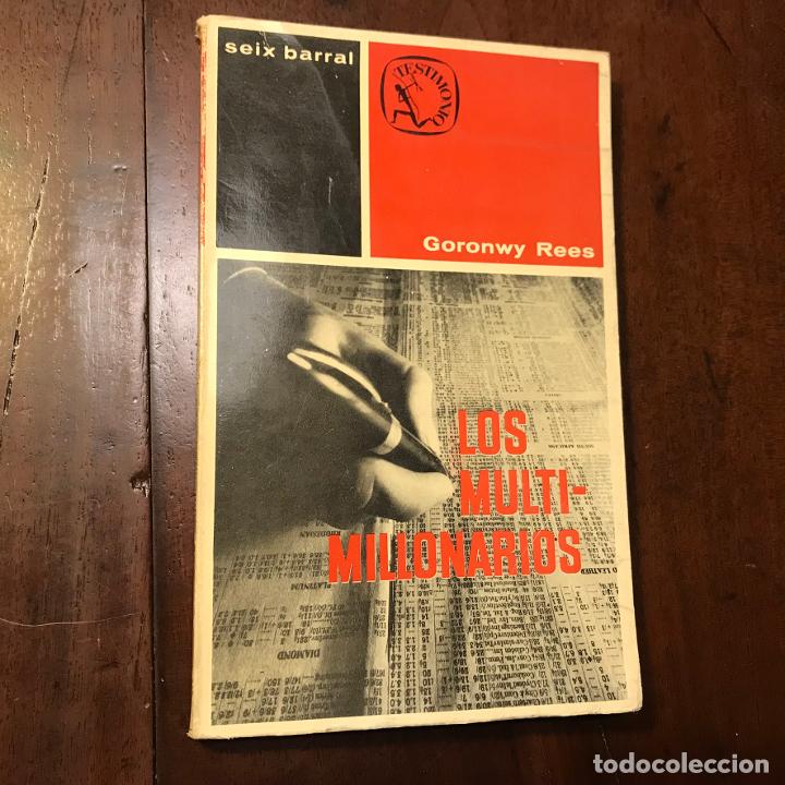 Libros: Los multimillonarios - Goronwy Rees - Foto 1