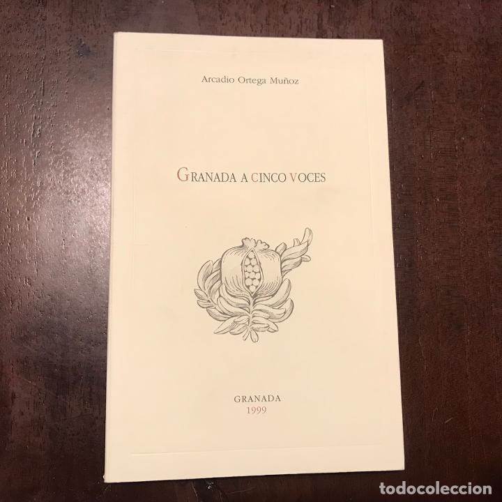 Libros: Granada a cinco voces - Arcadio Ortega Mu&ntilde;oz - Foto 1