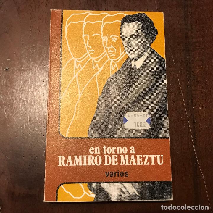 Libros: En torno a Ramiro de Maeztu - Venancio del Val y otros - Foto 1