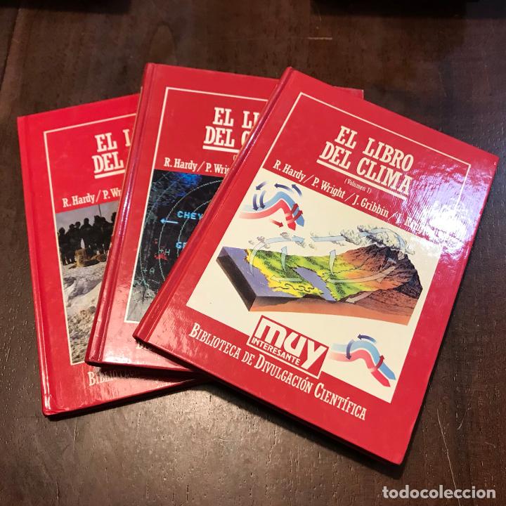 Libros: El libro del clima. 3 vol - Hardy. Wright. Gribbin. Kington - Foto 1