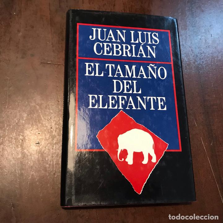 Libros: El tama&ntilde;o del elefante - Juan Luis Cebri&aacute;n - Foto 1