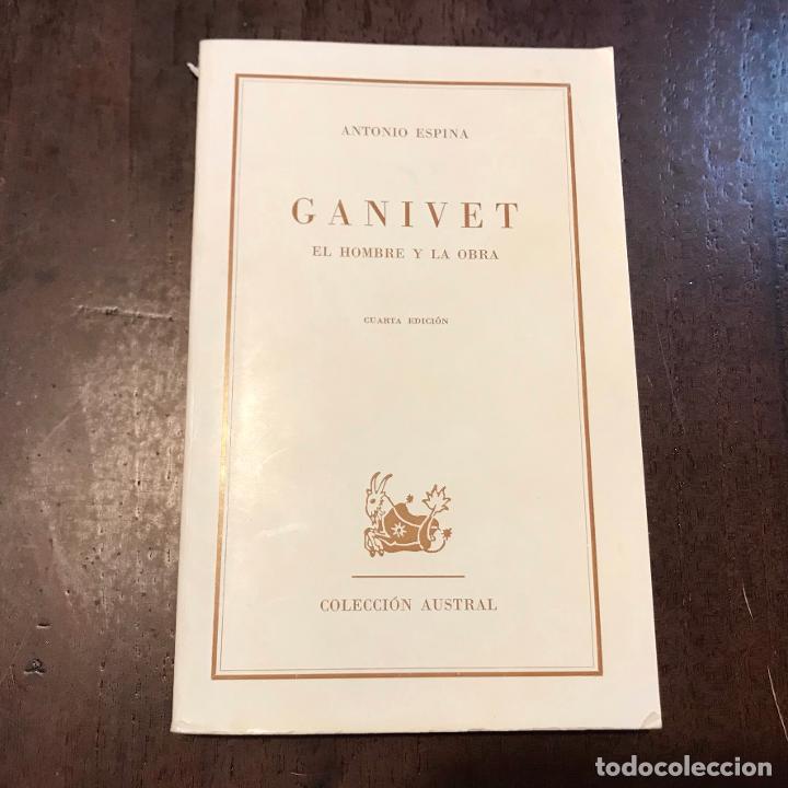 Libros: Ganivet. El hombre y la obra - Antonio Espina - Foto 1