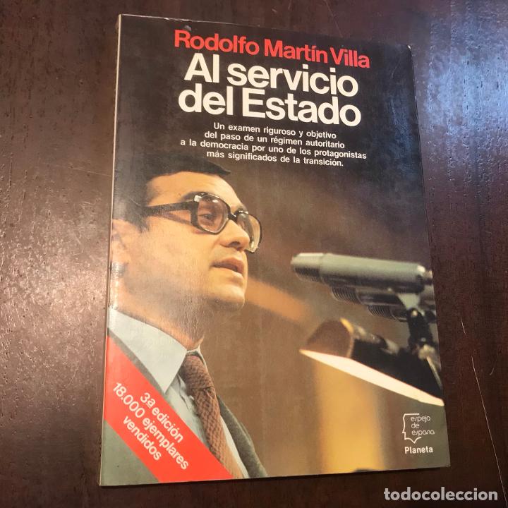Libros: Al servicio del Estado - Rodolfo Mart&iacute;n Vill - Foto 1