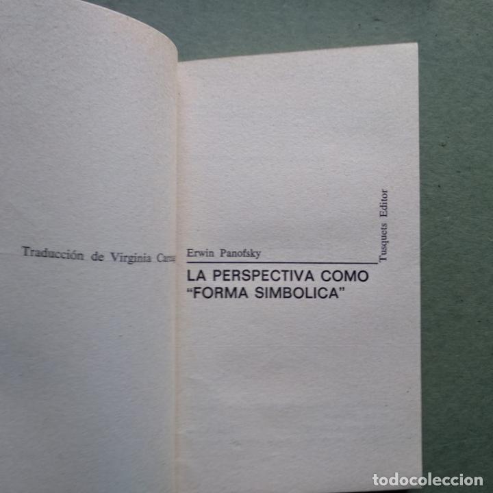 Libros: La Perspectiva como Forma Simb&oacute;lica. - Panofsky. Erwin. - Foto 4