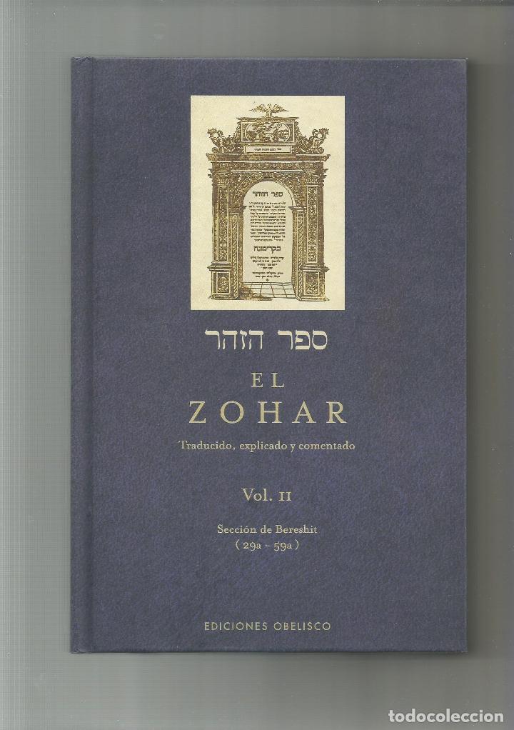 Libros: El Zohar. Traducido, explicado y comentado. (Vol. II). - Foto 1