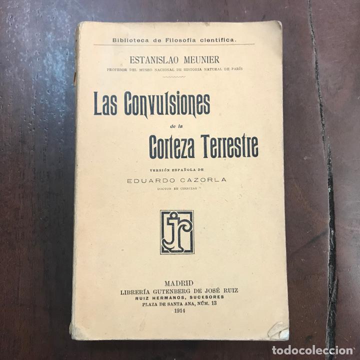 Libros: Las convulsiones de la corteza terrestre - Estanislao Meunier - Foto 1