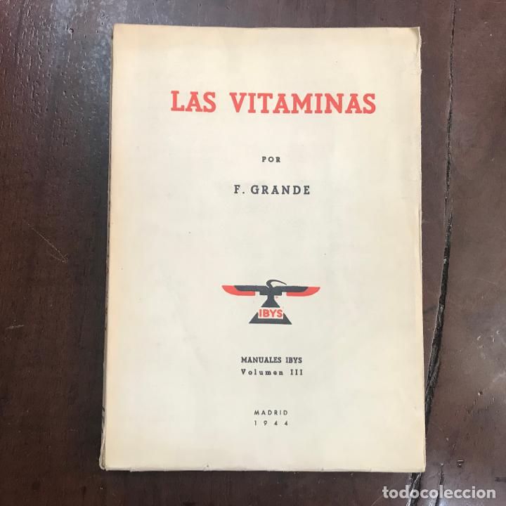 Libros: Las vitaminas - F. Grande - Foto 1