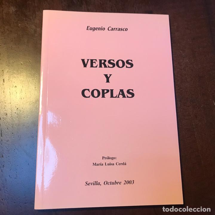 Libros: Versos y coplas - Eugenio Carrasco - Foto 1