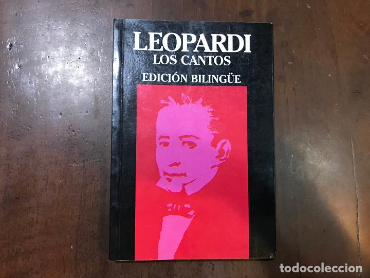 Libros: Los cantos. Edici&oacute;n biling&uacute;e - Leopardi - Foto 1