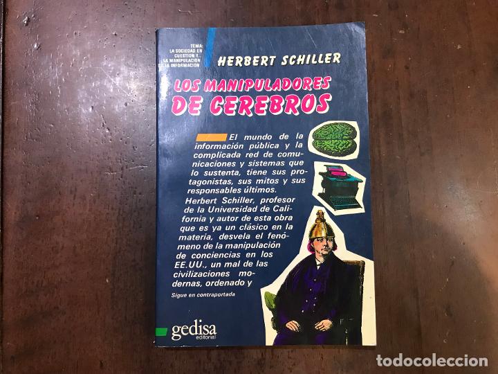 Libros: Los manipuladores de cerebros - Herbert Schiller - Foto 1