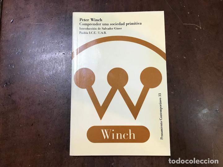 Libros: Comprender una sociedad primitiva - Peter Winch - Foto 2
