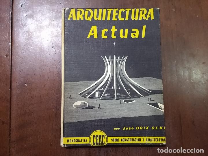 Libros: Arquitectura Actual 27 - Jos&eacute; Boix Gene - Foto 1