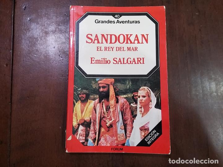 Libros: Sandokan. El rey del mar n&ordm; 40 - Emilio Salgari - Foto 1