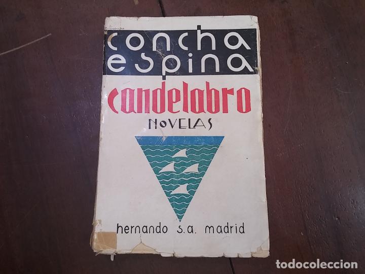 Libros: Candelabro. Novelas - Concha Espina - Foto 1