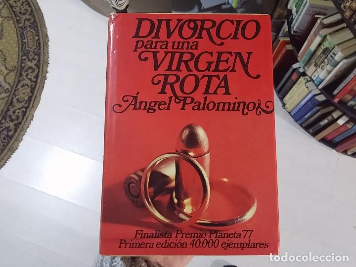 Libros: Divorcio para una virgen rota - &Aacute;ngel Palomino - Foto 1