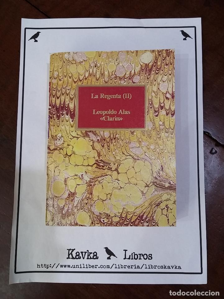 Libros: La Regenta (2 vol) - Leopoldo Alas &rdquo;Clar&iacute;n&rdquo; - Foto 1