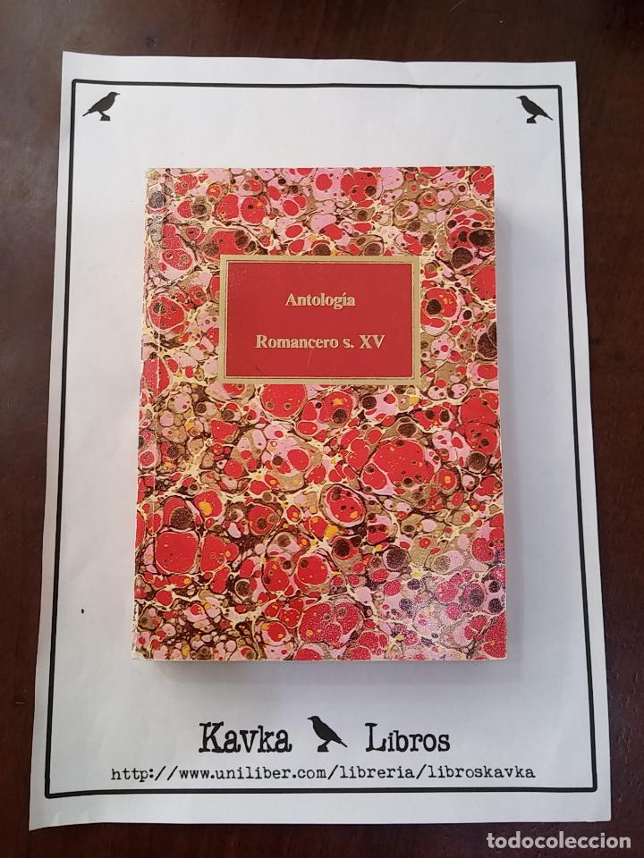 Libros: Antolog&iacute;a Romancero s.XV - An&oacute;nimo - Foto 1