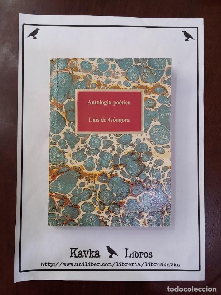 Libros: Antolog&iacute;a po&eacute;tica - Luis de G&oacute;ngora - Foto 1