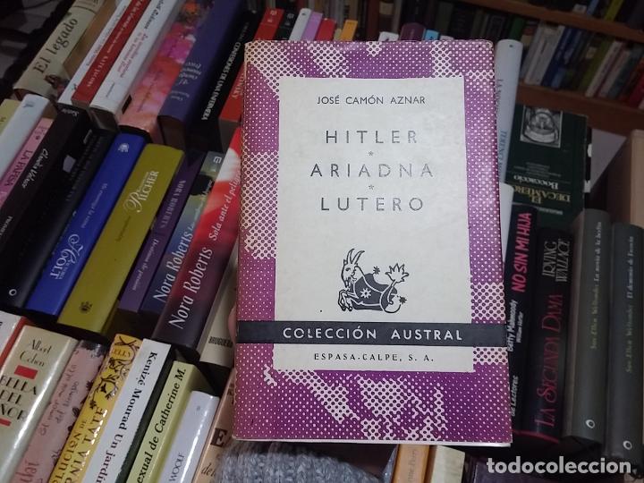 Libros: Hitler, Ariadna, Lutero - Jos&eacute; Cam&oacute;n Aznar - Foto 1