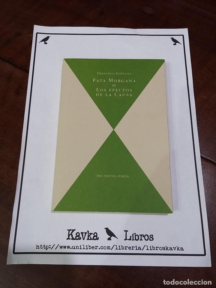 Libros: Fata Morgana o los efectos de la Causa - Francisco Fortuny - Foto 2