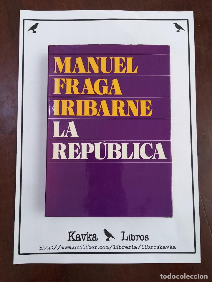 Libros: La rep&uacute;blica - Manuel Fraga Iribarne - Foto 1