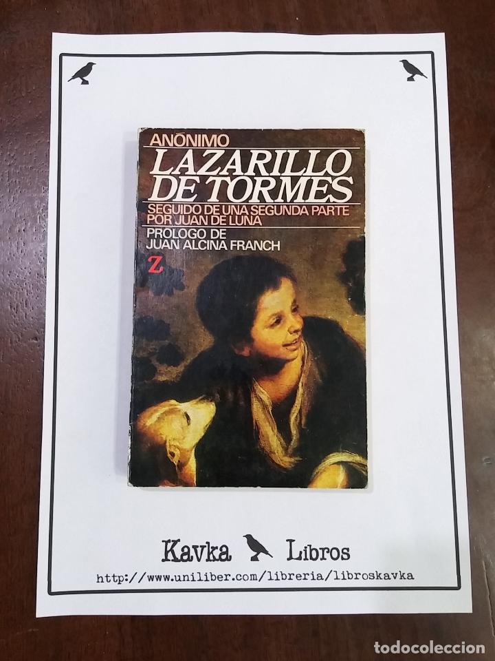 Libros: Lazarillo de Tormes - An&oacute;nimo - Foto 1