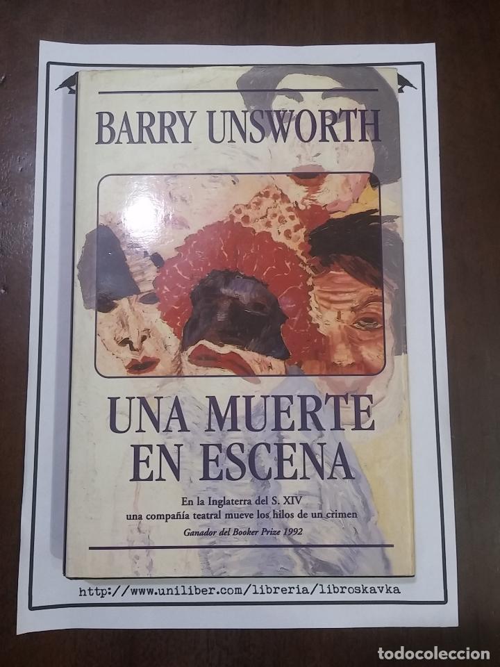 Libros: Una muerte en escena - Barry Unsworth - Foto 1