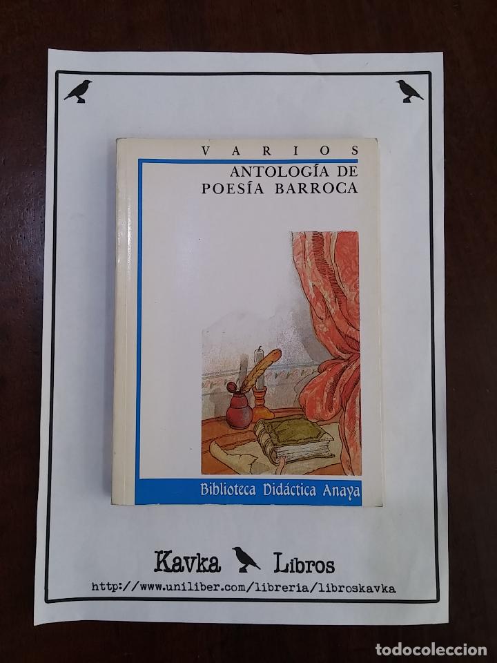 Libros: Antolog&iacute;a de poes&iacute;a barroca - VV.AA. - Foto 1