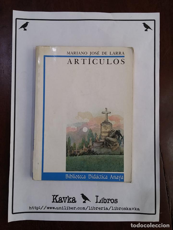 Libros: Art&iacute;culos - Mariano Jos&eacute; de Larra - Foto 1