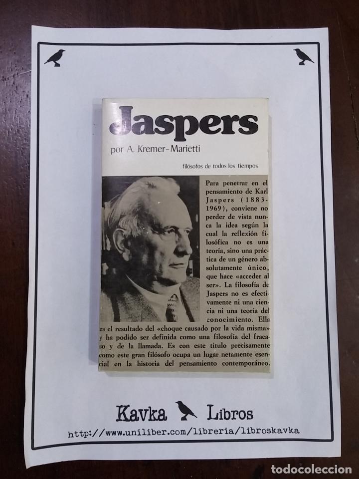 Libros: Jaspers y la excisi&oacute;n del ser - Ang&egrave;le Kremer-Marietti - Foto 1