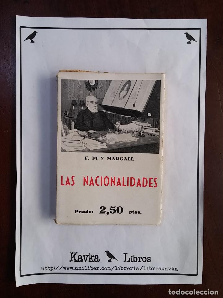 Libros: Las nacionalidades - Francisco Pi y Margall - Foto 1