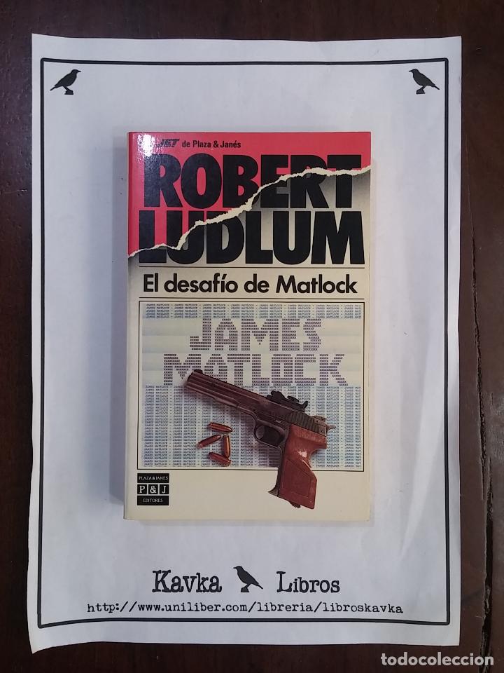 Libros: El desaf&iacute;o de Matlock - Robert Ludlum - Foto 1