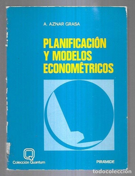 Libros: PLANIFICACION Y MODELOS ECONOMETRICOS - A. AZNAR GRASA - Foto 6